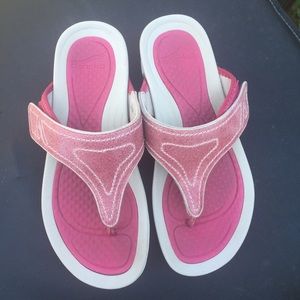 Dansko Katy Pink Flip Flop Thong Sandals 36